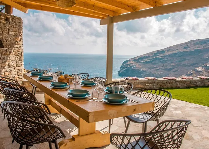 Anastasis Luxury Andros With Heated Pool Villa *