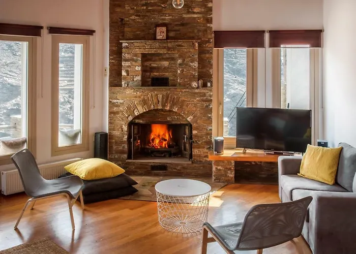 Anastasis Luxury Andros With Heated Pool Sineti