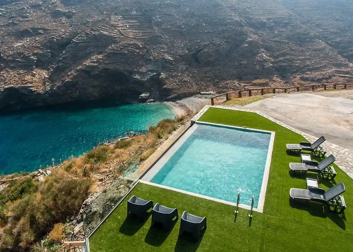 Anastasis Luxury Andros With Heated Pool Sineti