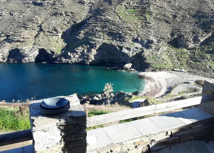 Villa Anastasis Luxury Andros With Heated Pool Sineti